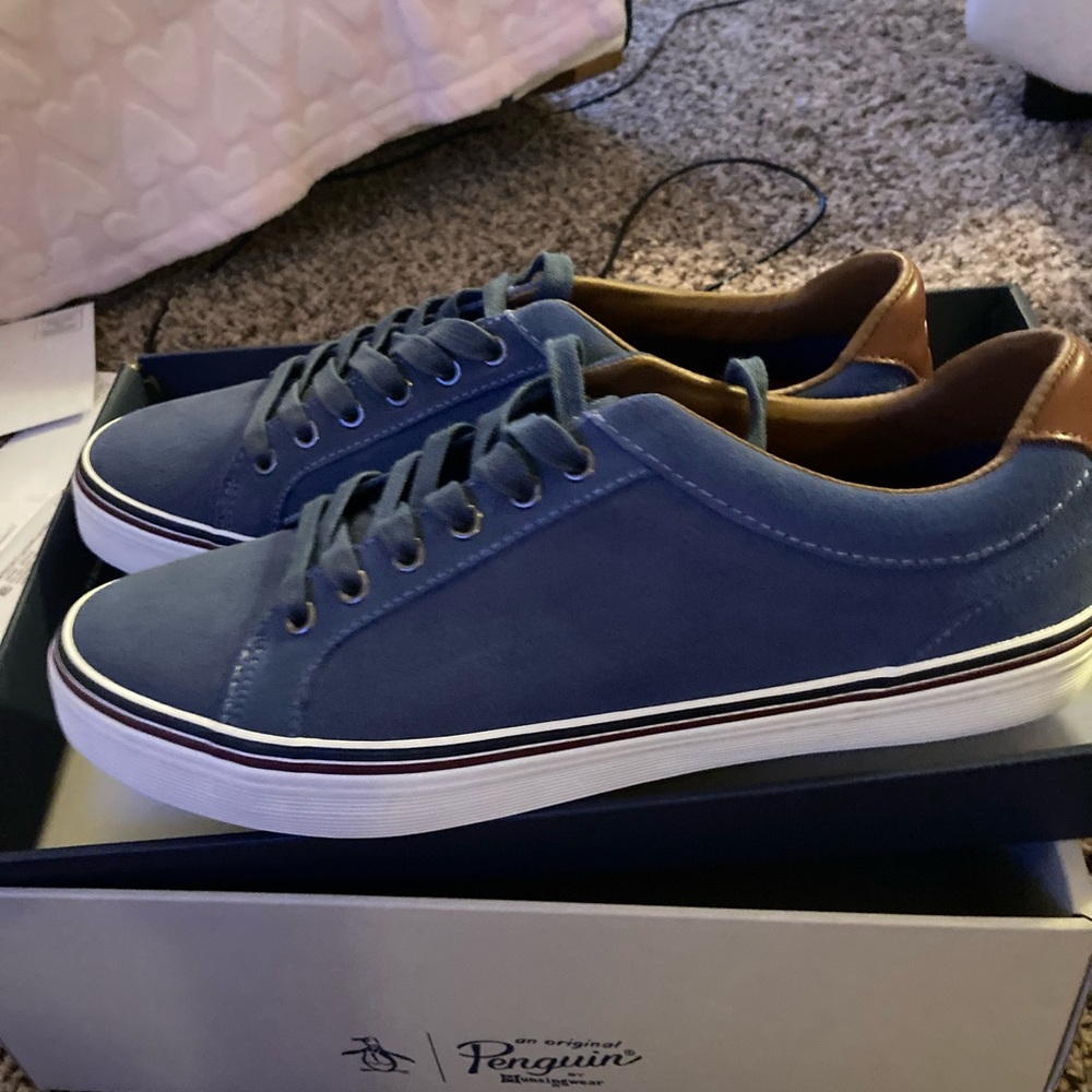 Men’s Penguin Shoes (Blue)